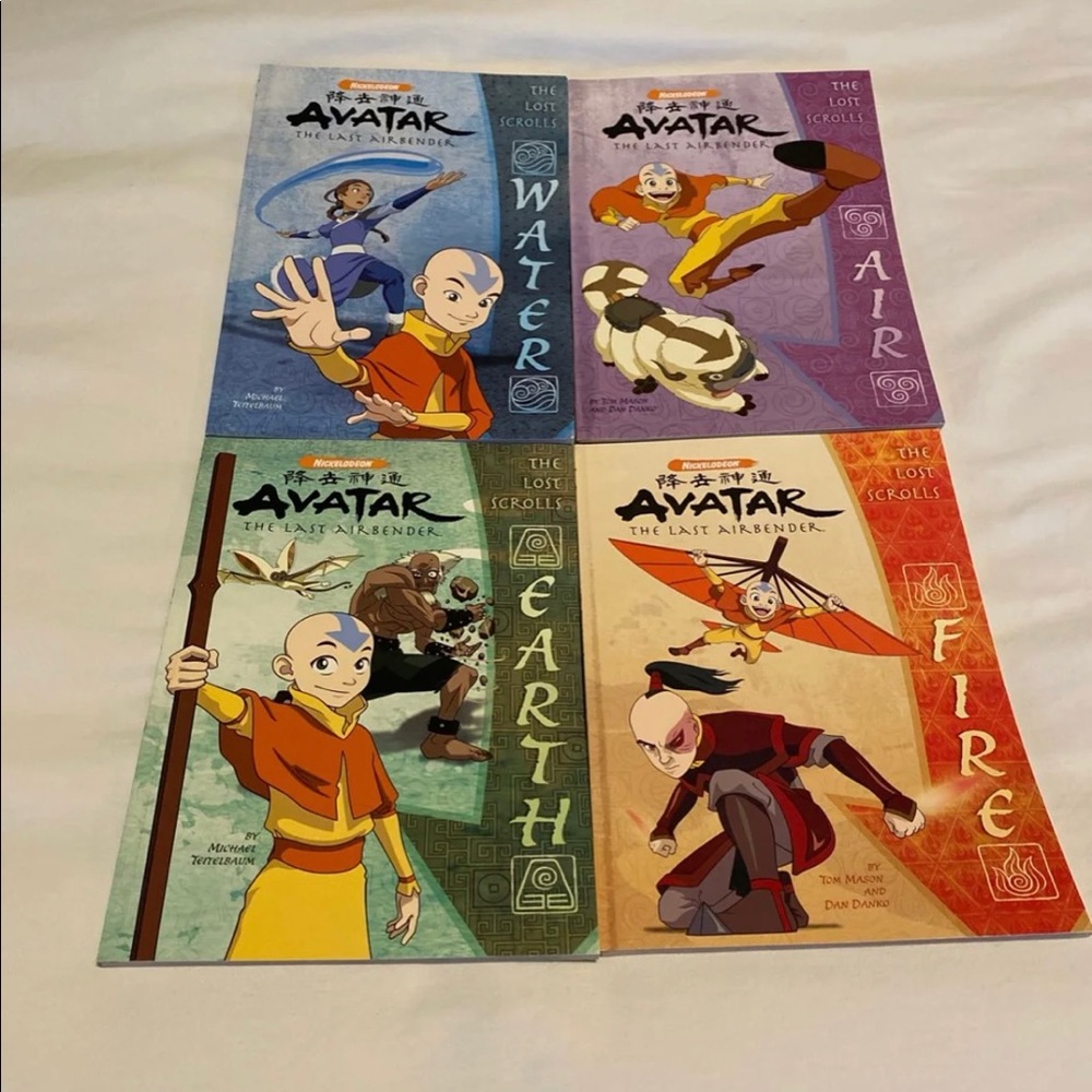 Avatar: the last airbender books